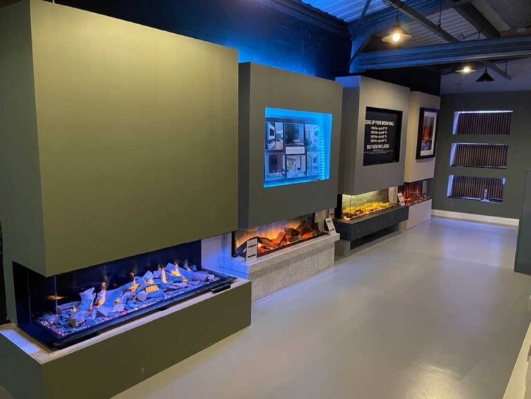 The Frameless Design, Fascinating Flames