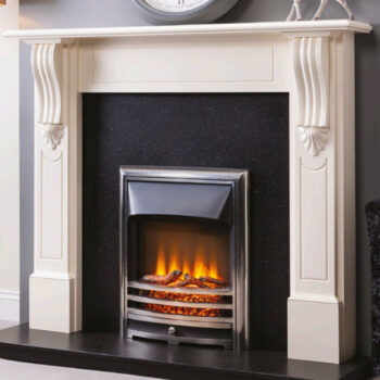 Annabel Painted / Solid Oak Wood Fireplace Surround