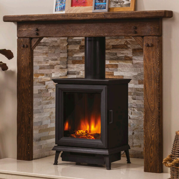 Barkston Solid Oak Wood Fireplace Surround