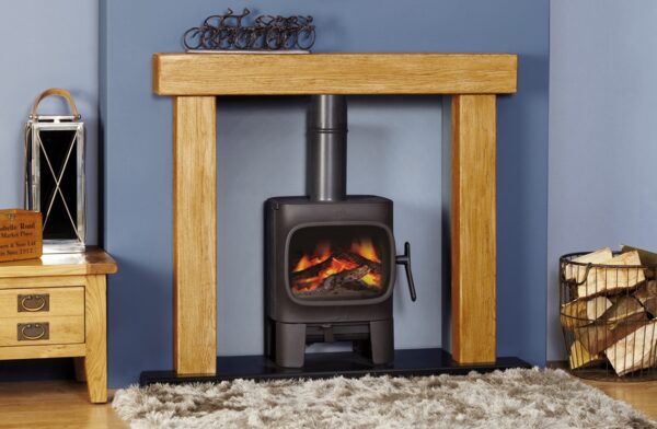 Barlby Oak Smooth Non Combustible Fireplace Surround - Image 2