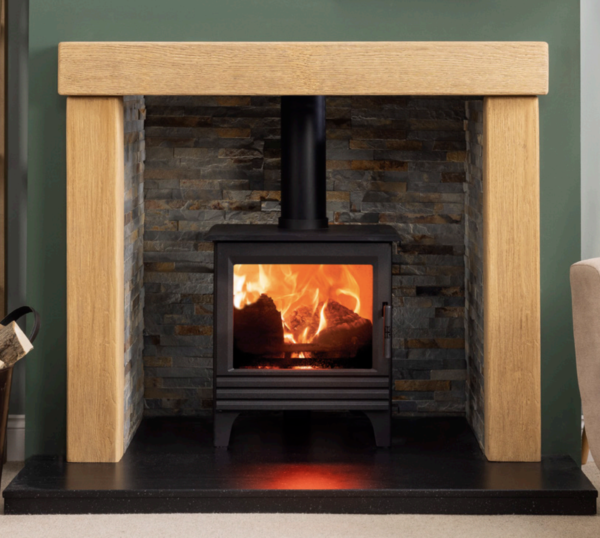 Barlby Oak Smooth Non Combustible Fireplace Surround