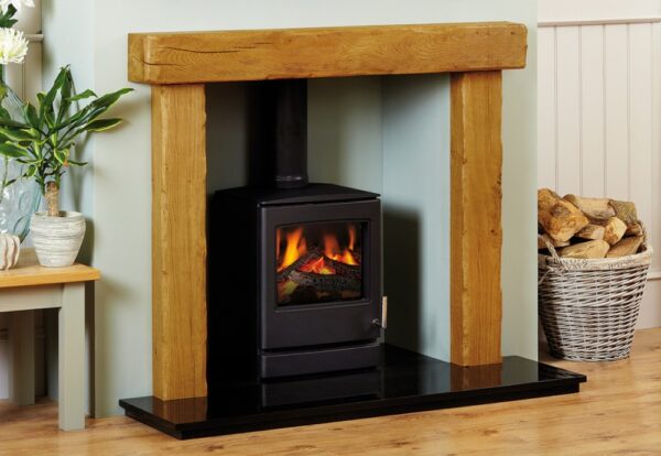 Barlby Solid Oak Wood Fireplace Surround - Image 2