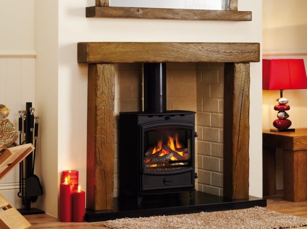 Beamish Solid Oak Wood Fireplace Surround - Image 2