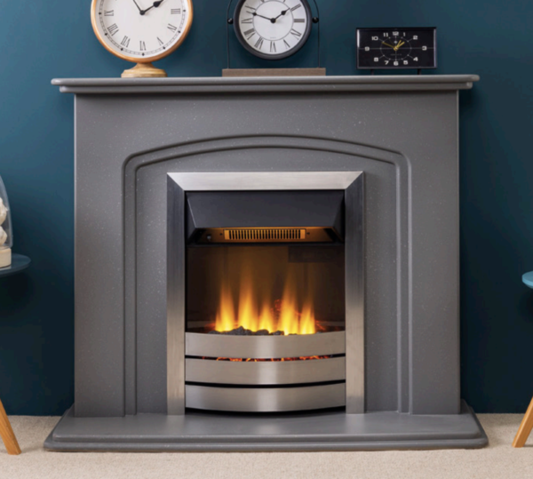 Camberley Painted Electric Fireplace Suite