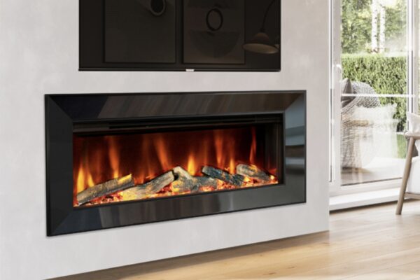 Celsi Electriflame VR Commodus S-1000 with Black Nickel Fascia