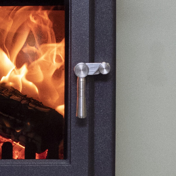 Clock Blithfield Compact Multifuel Stove - Image 3