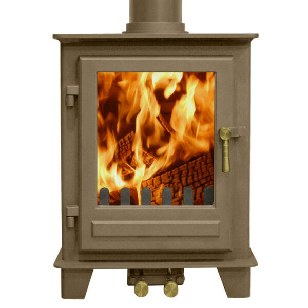 Clock Blithfield Compact Multifuel Stove - Image 5