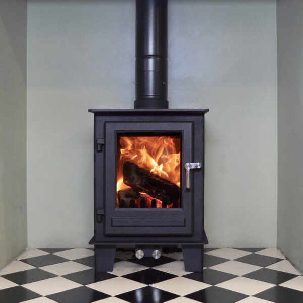 Clock Blithfield Compact Multifuel Stove