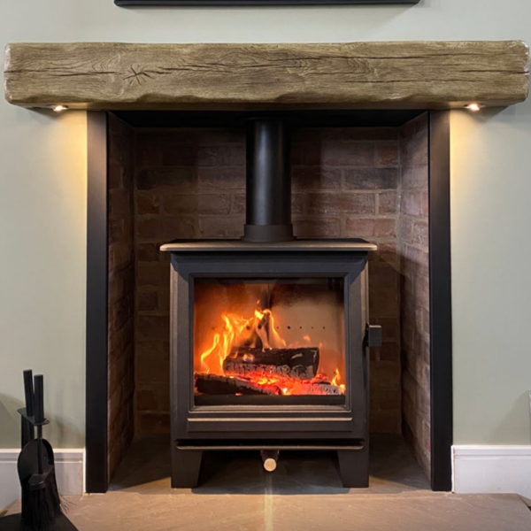 Clock Sudbury Woodburning Stove - Image 2
