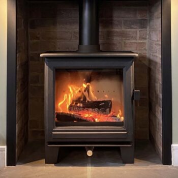 Clock Sudbury Woodburning Stove