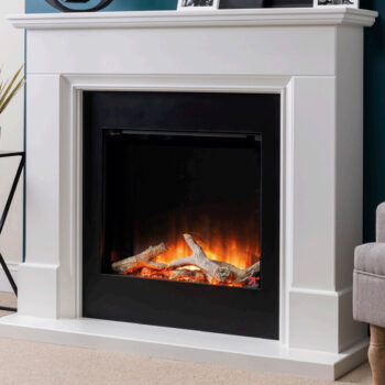 Danielle Painted Electric Fireplace Suite