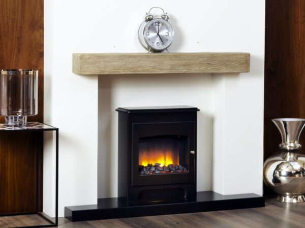 Deep Smooth Non Combustible Timber Effect Fireplace Beam - Image 5