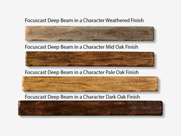Deep Smooth Non Combustible Timber Effect Fireplace Beam - Image 6