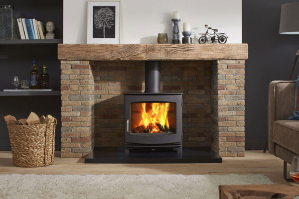 Dik Geurts Ivar 8 Low Wood Burning Stove