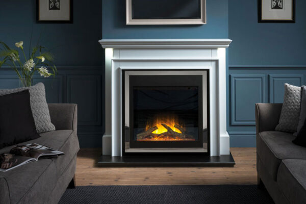Flamerite Aubade 600 Electric Fireplace Suite