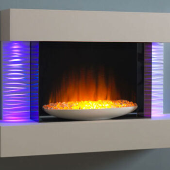 Flamerite Luma 900 Wall Mounted Electric Fireplace