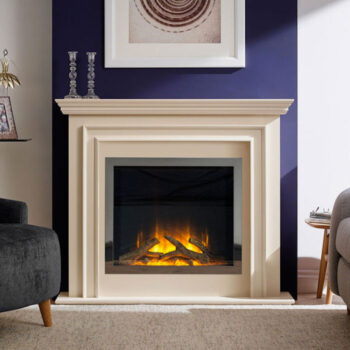 Flamerite Princeton Free Standing Electric Fireplace Suite