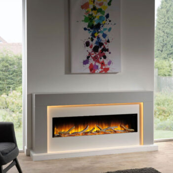 Flamerite Sholus Electric Fireplace Suite