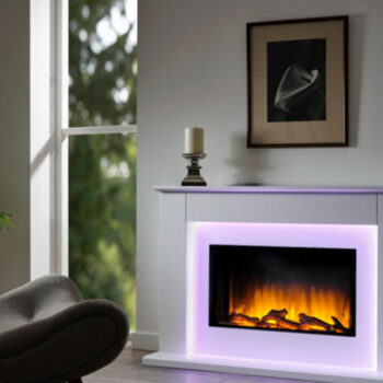 Flamerite Telisa Electric Fireplace Suite