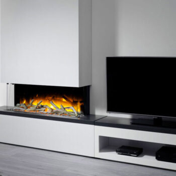 Flamerite Tropo 1000 Freestanding Electric Fireplace Suite