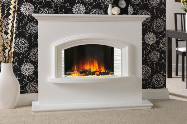Flamerite Valentino Electric Fireplace Suite