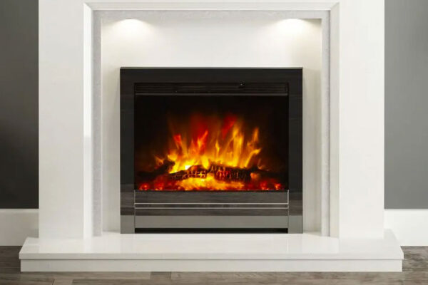 Flare Collection By Be Modern 22″ Beam Edge Inset Electric Fire