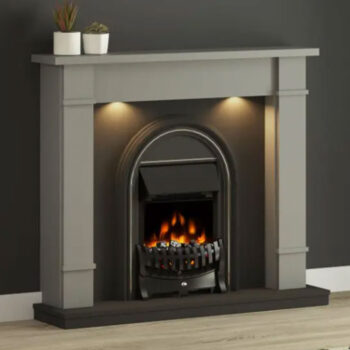 Flare Collection By Be Modern Broadwell Electric Fireplace Suite