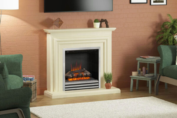 Flare Collection By Be Modern Carina Electric Fireplace Suite