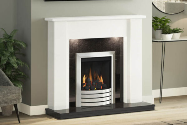Flare Collection By Be Modern Elda Marble Fireplace