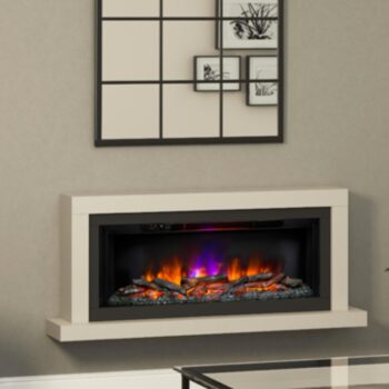 Flare Collection By Be Modern Elyce Grande Wall Mounted Electric Fireplace