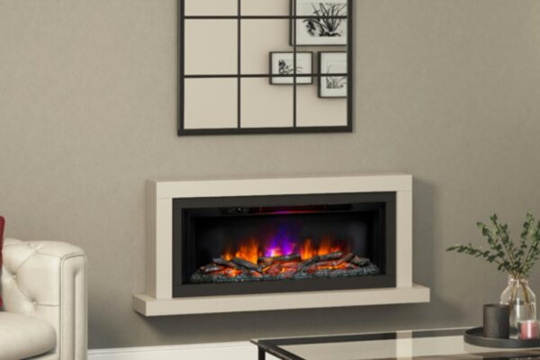 Flare Collection By Be Modern Elyce Grande Wall Mounted Electric Fireplace