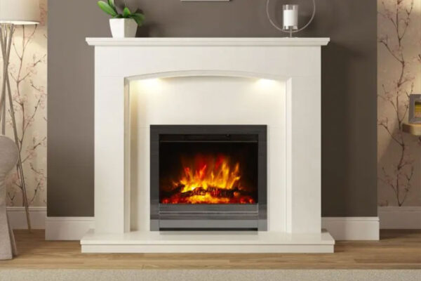Flare Collection By Be Modern Emelia Electric Fireplace Suite