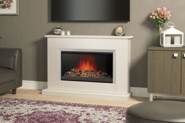 Flare Collection By Be Modern Hansford Electric Fireplace Suite