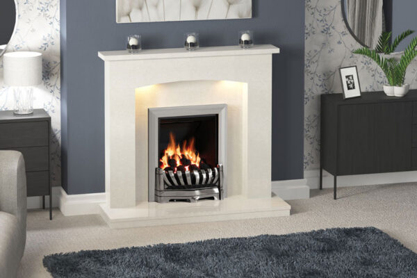 Flare Collection By Be Modern Isabelle Marble Fireplace