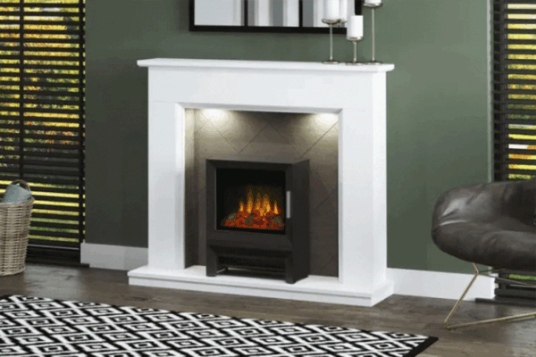 Flare Collection By Be Modern Kingsbridge Inglenook Electric Suite