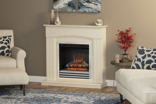 Flare Collection By Be Modern Linmere Electric Fireplace Suite
