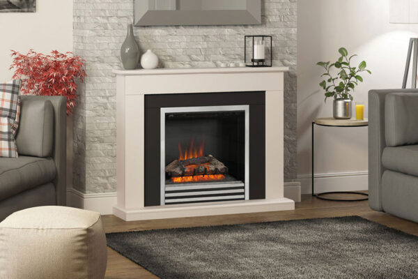 Flare Collection By Be Modern Preston Electric Fireplace Suite