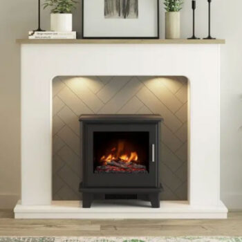 Flare Collection By Be Modern Sennen Inglenook Electric Fireplace Suite