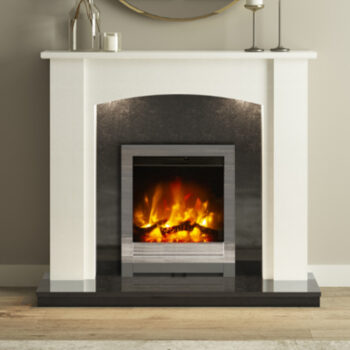 Flare Collection By Be Modern Somerton Marble Electric Fireplace Suite