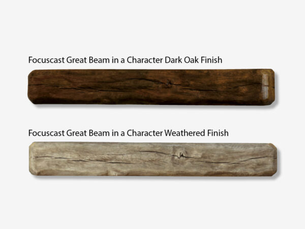 Great Non Combustible Timber Effect Fireplace Beam - Image 3