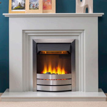 Harrow Painted Electric Fireplace Suite