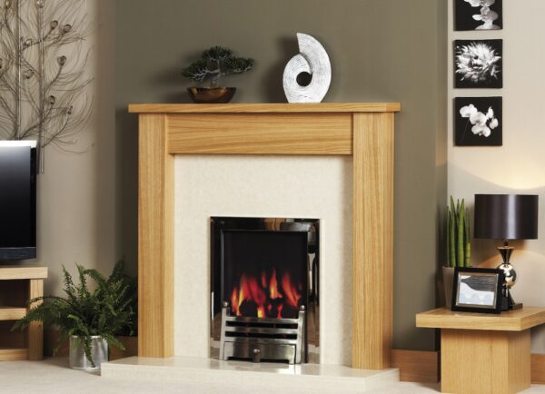 James Painted / Solid Oak Fireplace Surround - Image 2