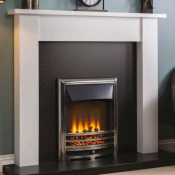 James Painted / Solid Oak Fireplace Surround