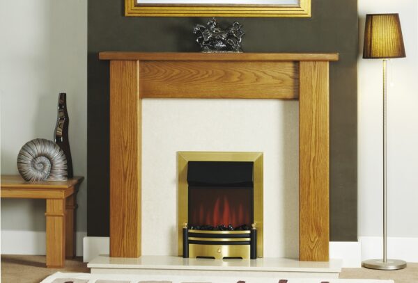 Janine Painted / Solid Oak Wood Fireplace Surround - Image 2