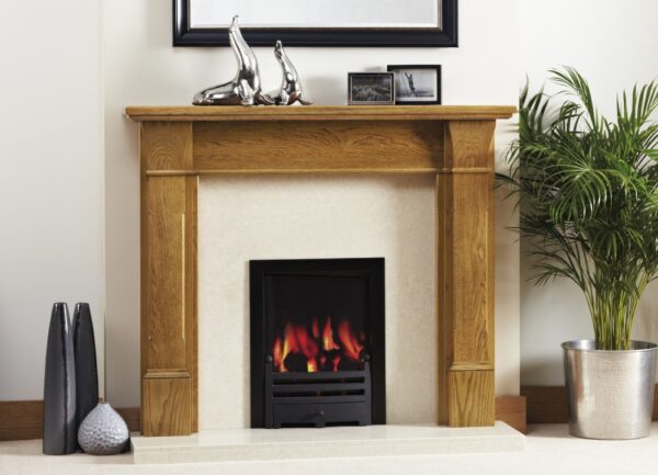 Jennifer Solid Oak Wood Fireplace Surround - Image 2