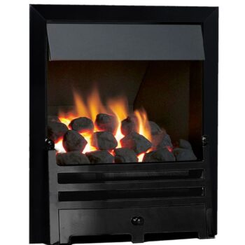 Kinder Oasis Plus Gas Fire with Standard Trim and Bauhaus Fret