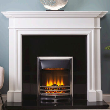 Kingston Paint And Solid Oak Wood Fireplace Surround