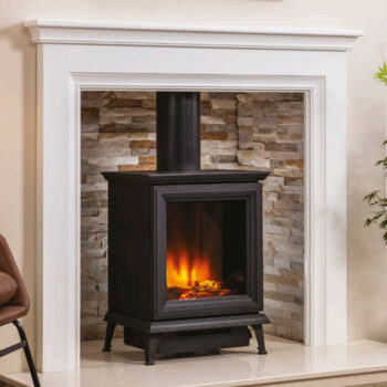 Leicester Painted / Solid Oak Wood Fireplace Surround