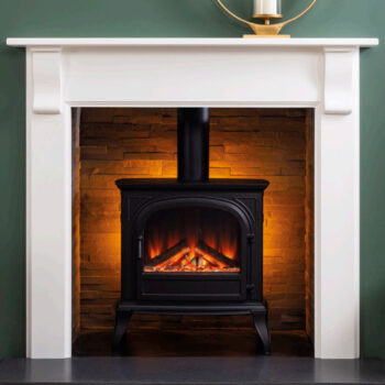 Lichfield Painted / Solid Oak Wood Fireplace Surround