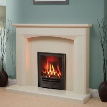 Marissa Curve Fireplace Surround By Worcestershire Marble